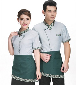 Đồng phục nhân viên bàn áo phông - tạp dề